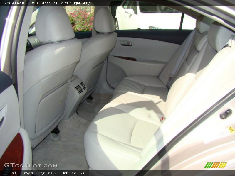 Moon Shell Mica / Light Gray 2009 Lexus ES 350