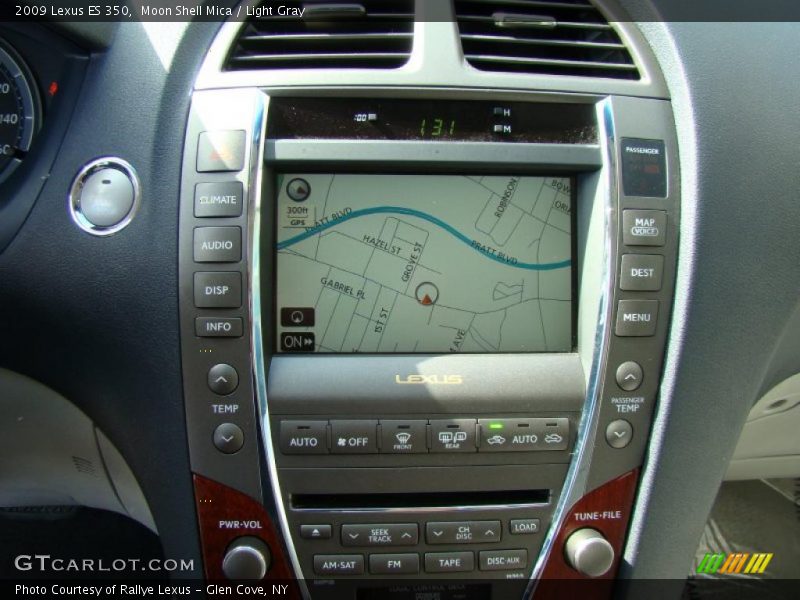 Moon Shell Mica / Light Gray 2009 Lexus ES 350