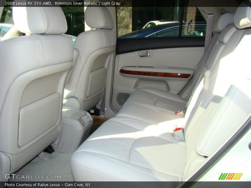 Millenium Silver Metallic / Light Gray 2008 Lexus RX 350 AWD