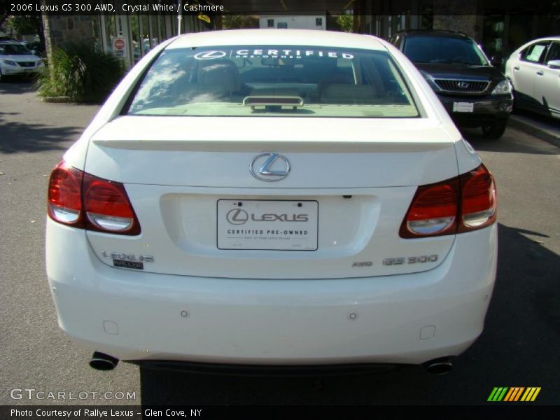 Crystal White / Cashmere 2006 Lexus GS 300 AWD