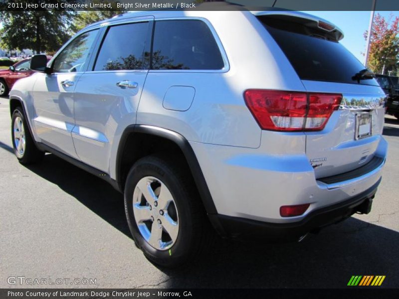 Bright Silver Metallic / Black 2011 Jeep Grand Cherokee Limited