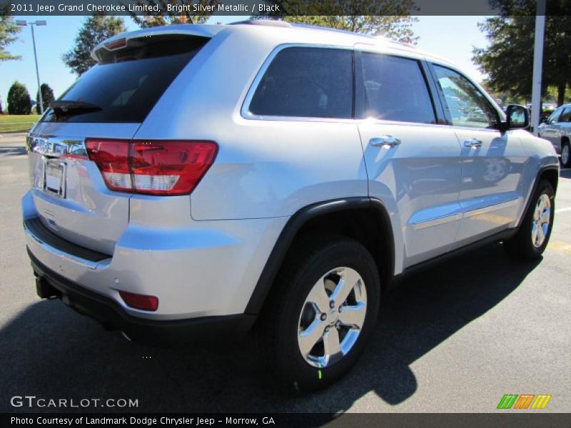 Bright Silver Metallic / Black 2011 Jeep Grand Cherokee Limited