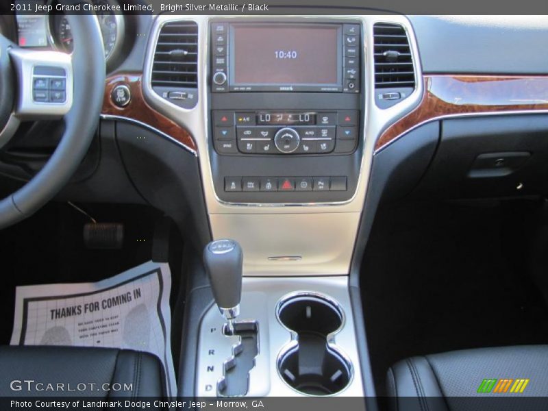 Bright Silver Metallic / Black 2011 Jeep Grand Cherokee Limited