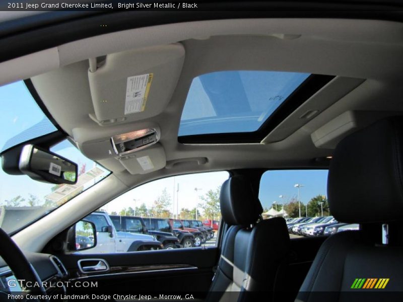 Bright Silver Metallic / Black 2011 Jeep Grand Cherokee Limited