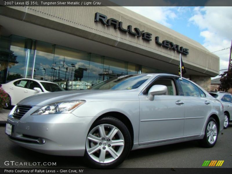 Tungsten Silver Metallic / Light Gray 2007 Lexus ES 350