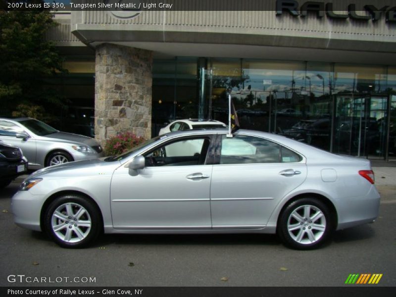 Tungsten Silver Metallic / Light Gray 2007 Lexus ES 350