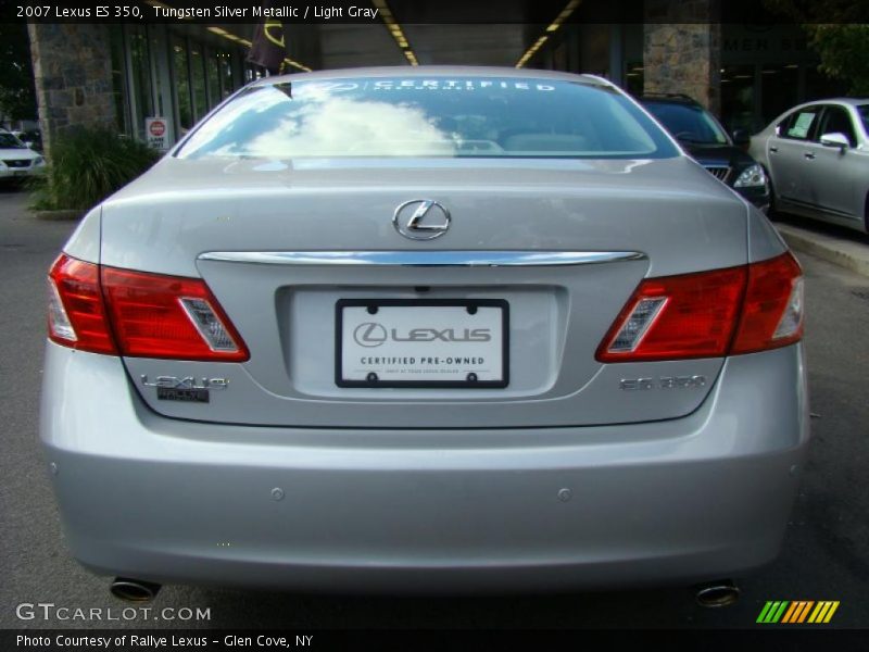 Tungsten Silver Metallic / Light Gray 2007 Lexus ES 350