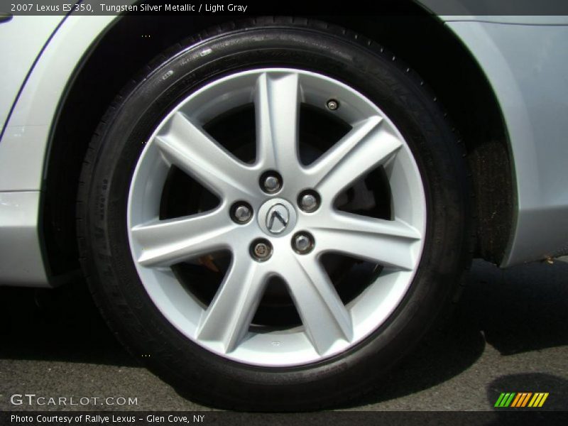 Tungsten Silver Metallic / Light Gray 2007 Lexus ES 350