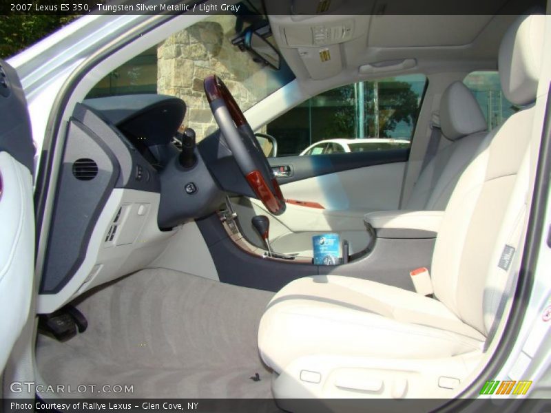 Tungsten Silver Metallic / Light Gray 2007 Lexus ES 350