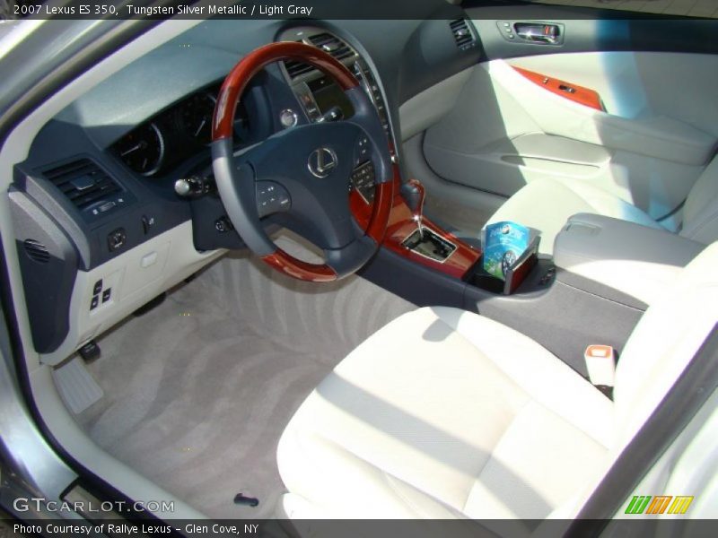 Tungsten Silver Metallic / Light Gray 2007 Lexus ES 350