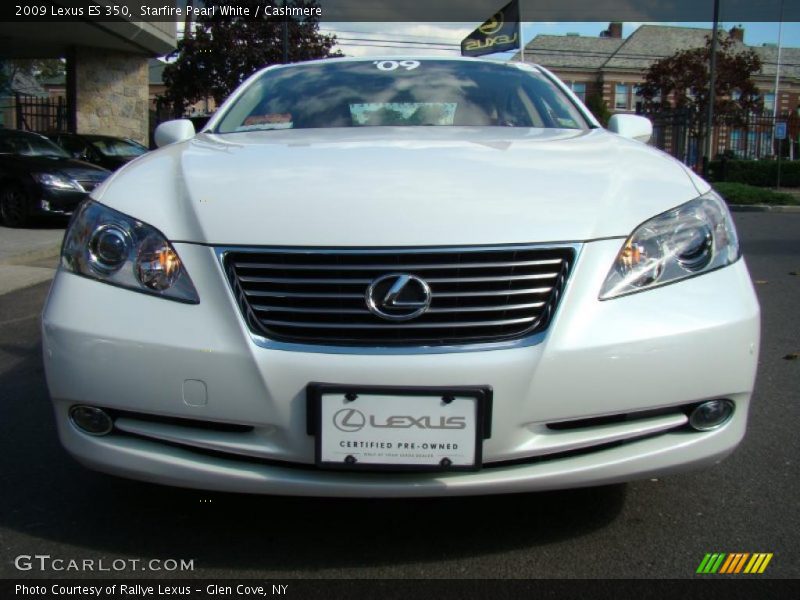 Starfire Pearl White / Cashmere 2009 Lexus ES 350