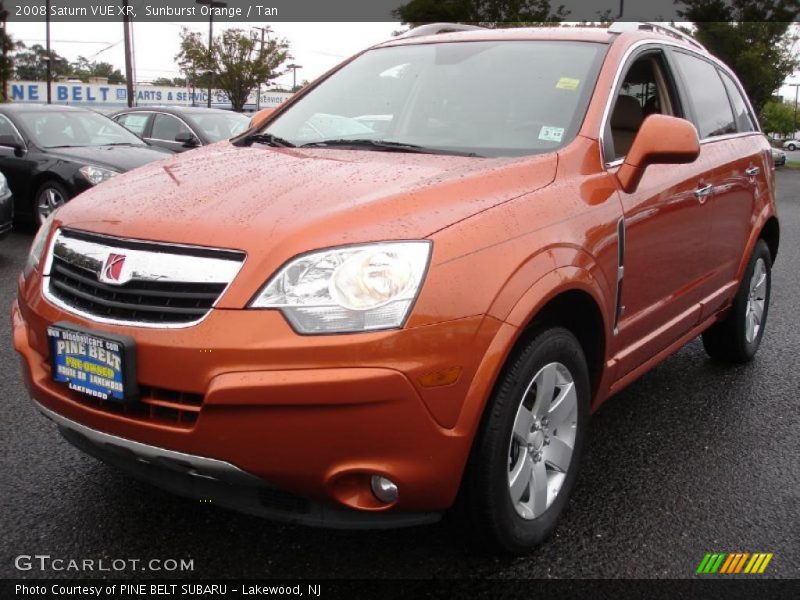 Sunburst Orange / Tan 2008 Saturn VUE XR