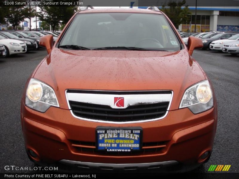 Sunburst Orange / Tan 2008 Saturn VUE XR