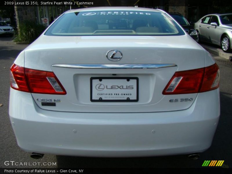 Starfire Pearl White / Cashmere 2009 Lexus ES 350