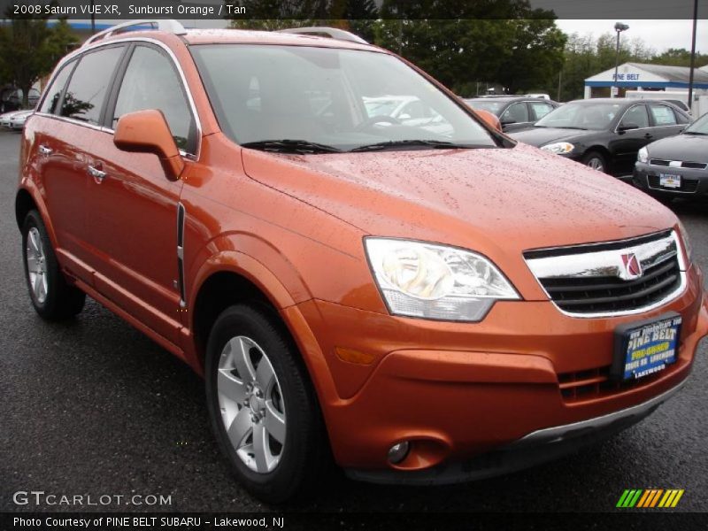 Sunburst Orange / Tan 2008 Saturn VUE XR