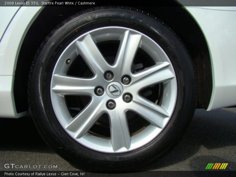 Starfire Pearl White / Cashmere 2009 Lexus ES 350