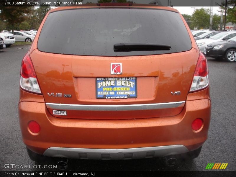 Sunburst Orange / Tan 2008 Saturn VUE XR