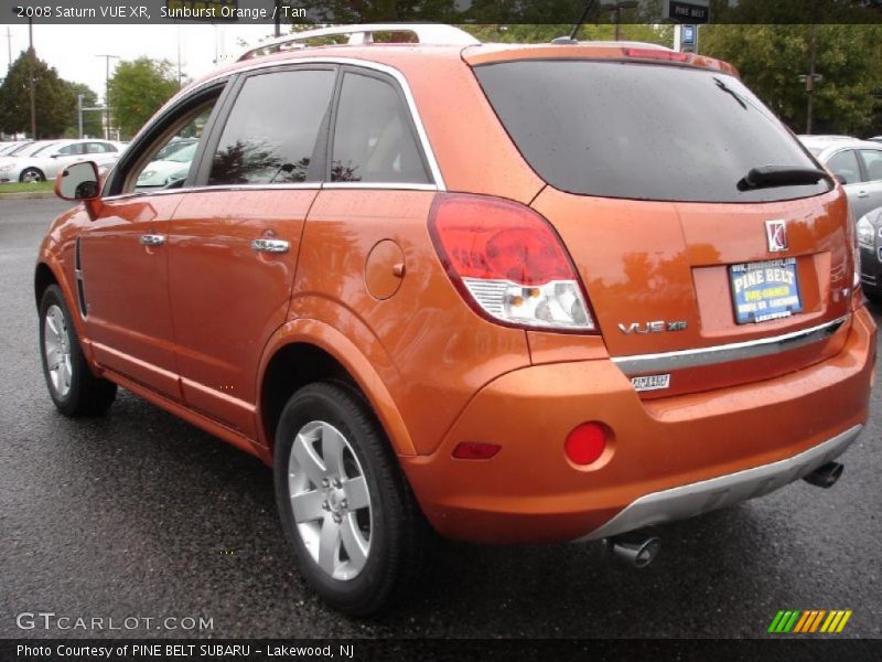 Sunburst Orange / Tan 2008 Saturn VUE XR