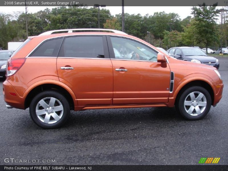 Sunburst Orange / Tan 2008 Saturn VUE XR