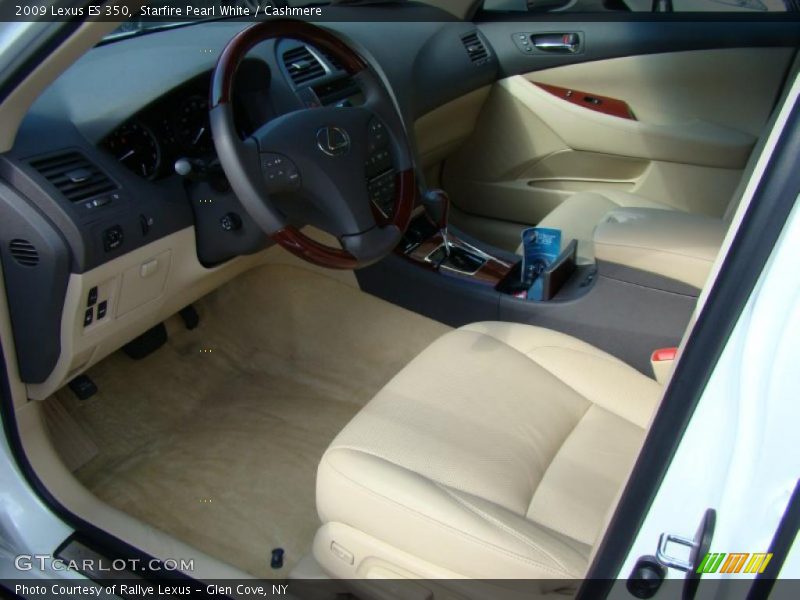 Starfire Pearl White / Cashmere 2009 Lexus ES 350