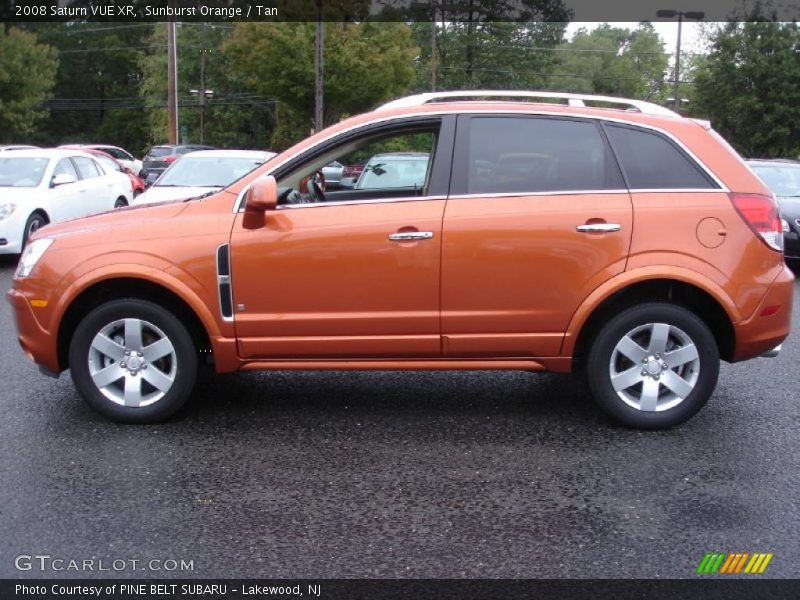 Sunburst Orange / Tan 2008 Saturn VUE XR