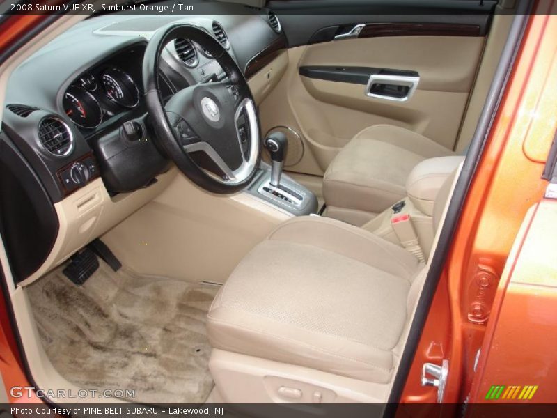 Sunburst Orange / Tan 2008 Saturn VUE XR