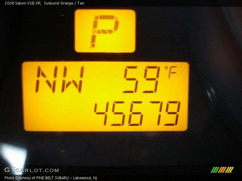 Sunburst Orange / Tan 2008 Saturn VUE XR