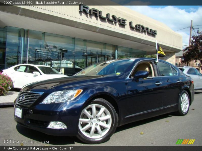 Black Sapphire Pearl / Cashmere 2007 Lexus LS 460
