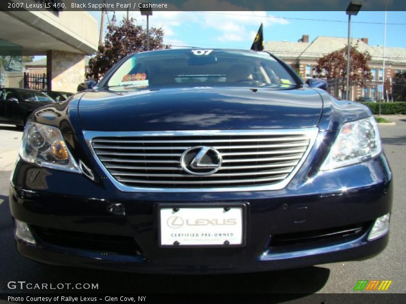 Black Sapphire Pearl / Cashmere 2007 Lexus LS 460