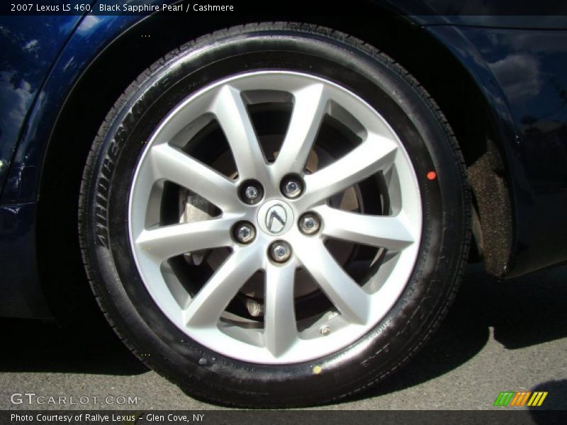 Black Sapphire Pearl / Cashmere 2007 Lexus LS 460