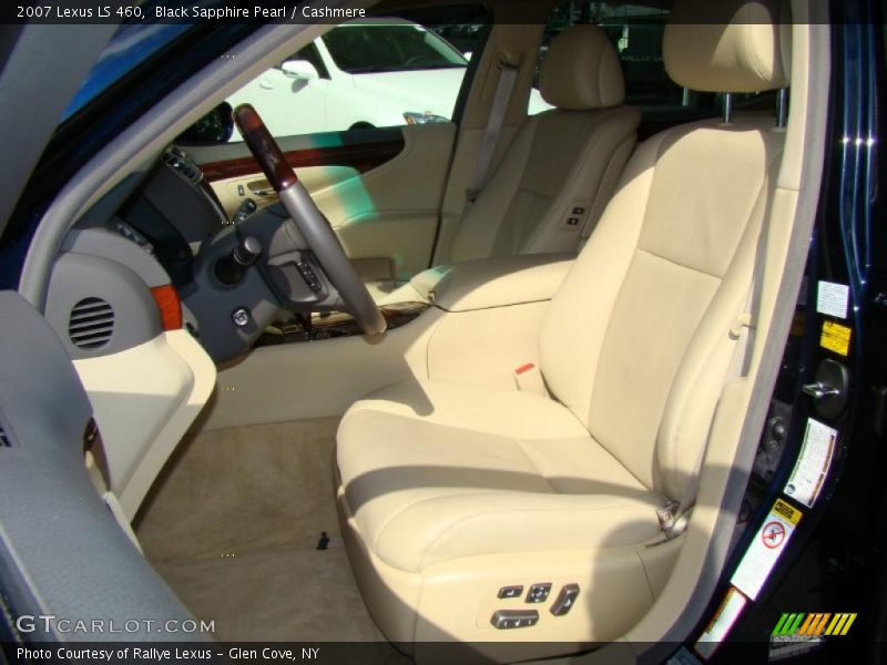 Black Sapphire Pearl / Cashmere 2007 Lexus LS 460