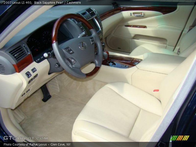 Black Sapphire Pearl / Cashmere 2007 Lexus LS 460