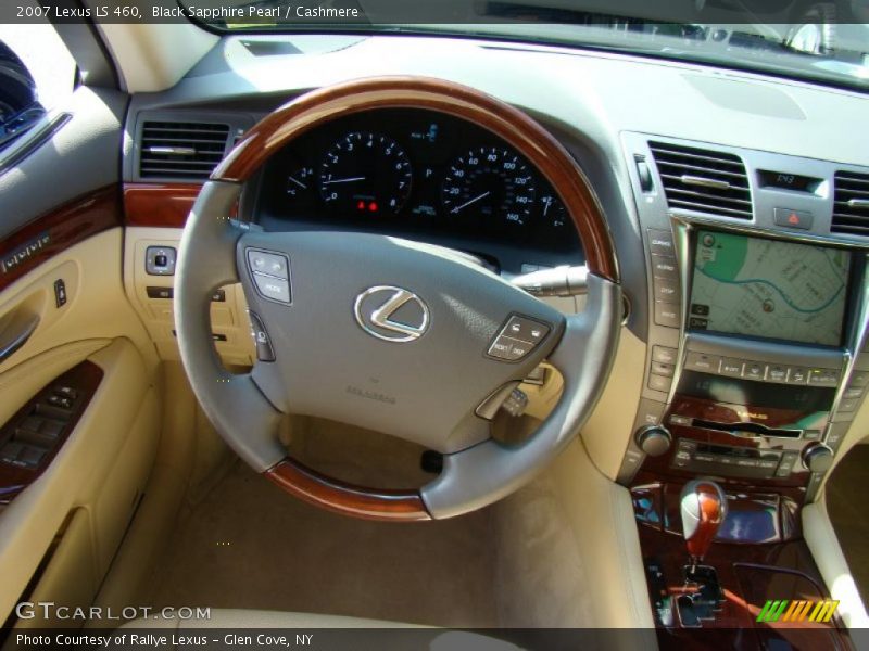 Black Sapphire Pearl / Cashmere 2007 Lexus LS 460