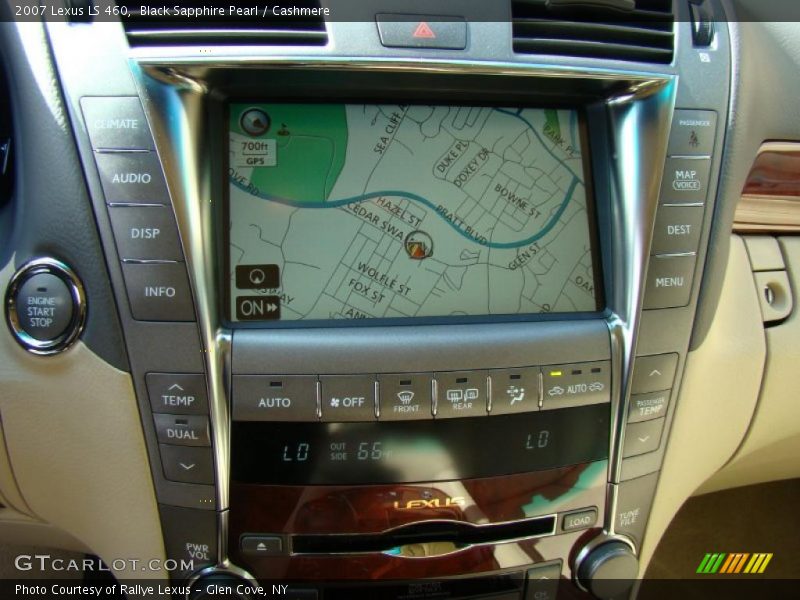 Black Sapphire Pearl / Cashmere 2007 Lexus LS 460