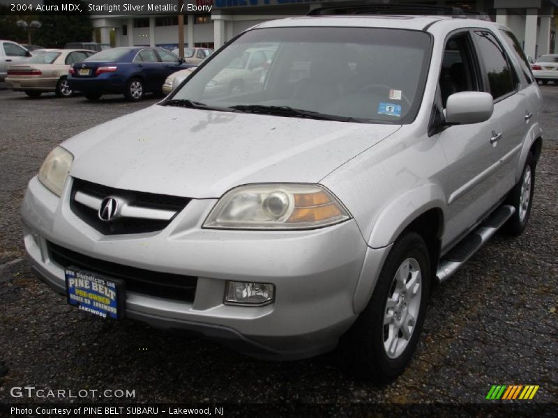 Starlight Silver Metallic / Ebony 2004 Acura MDX