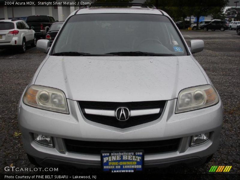 Starlight Silver Metallic / Ebony 2004 Acura MDX