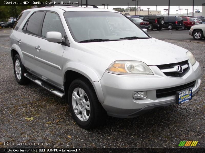 Starlight Silver Metallic / Ebony 2004 Acura MDX