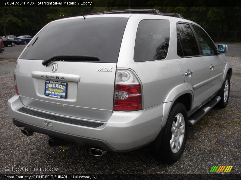 Starlight Silver Metallic / Ebony 2004 Acura MDX