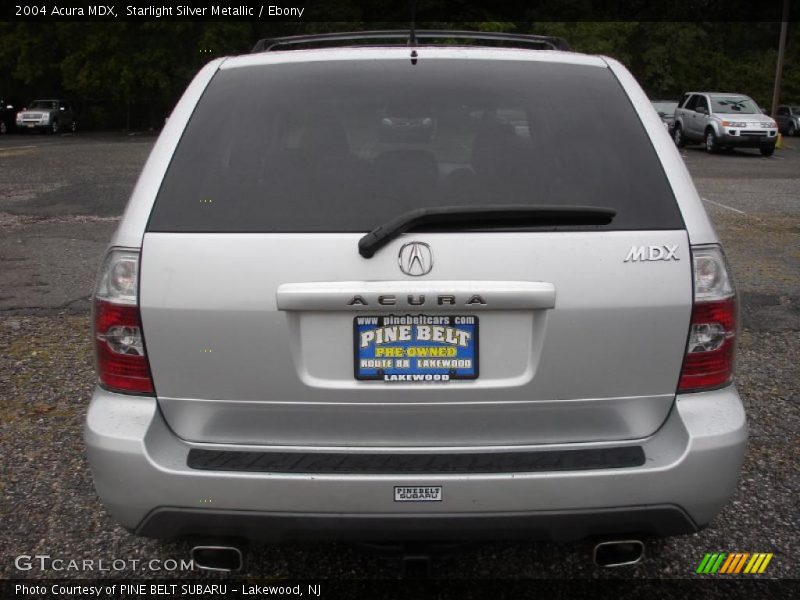 Starlight Silver Metallic / Ebony 2004 Acura MDX