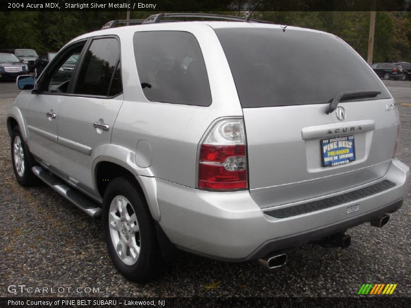 Starlight Silver Metallic / Ebony 2004 Acura MDX