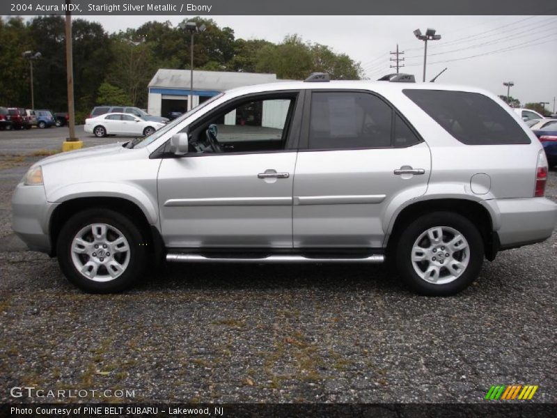Starlight Silver Metallic / Ebony 2004 Acura MDX