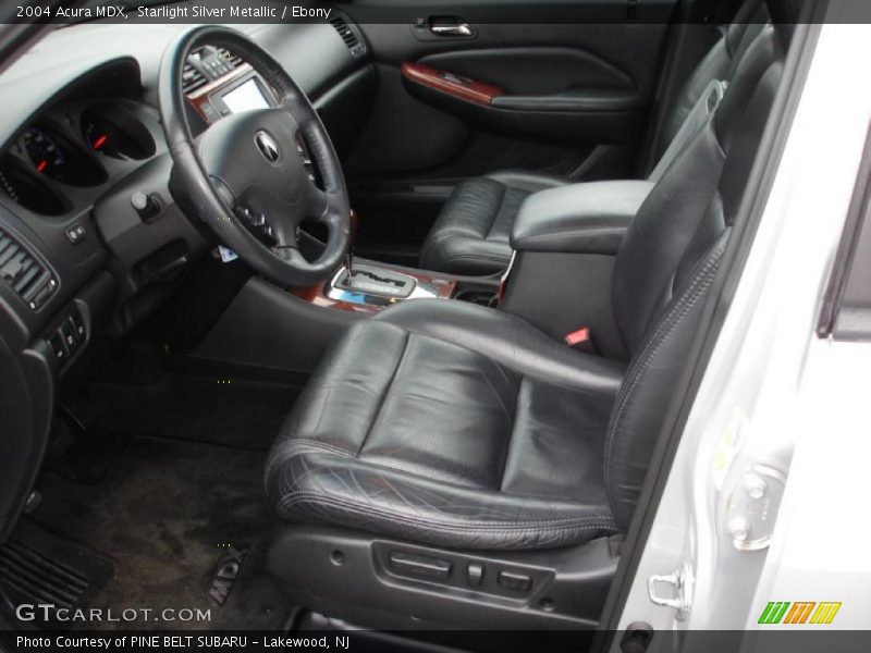 Starlight Silver Metallic / Ebony 2004 Acura MDX