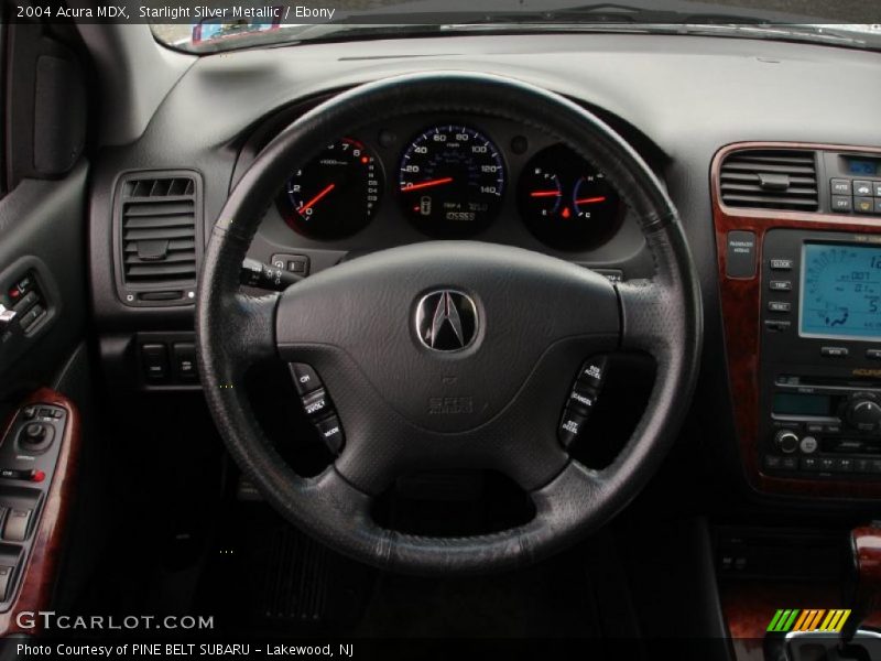 Starlight Silver Metallic / Ebony 2004 Acura MDX