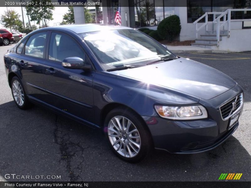 Barents Blue Metallic / Quartz 2010 Volvo S40 2.4i