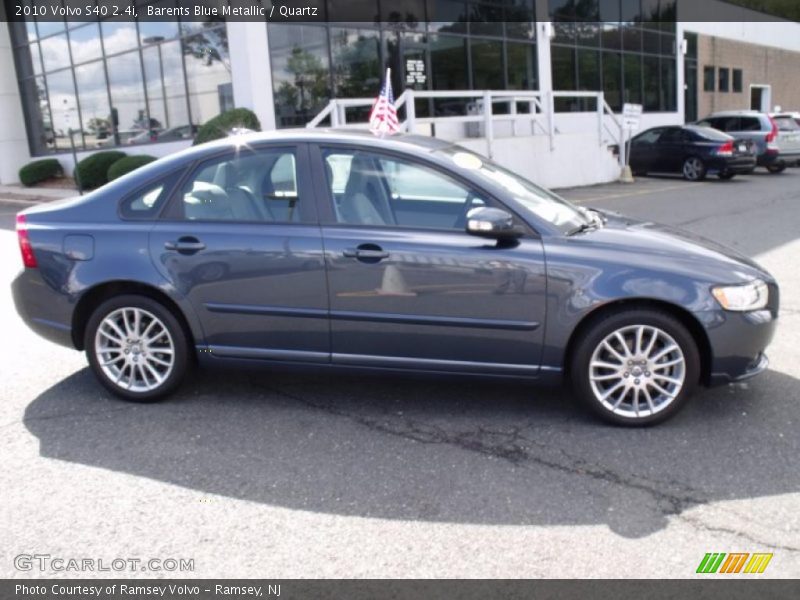 Barents Blue Metallic / Quartz 2010 Volvo S40 2.4i