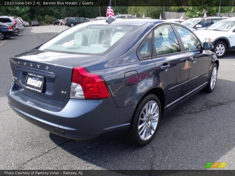 Barents Blue Metallic / Quartz 2010 Volvo S40 2.4i