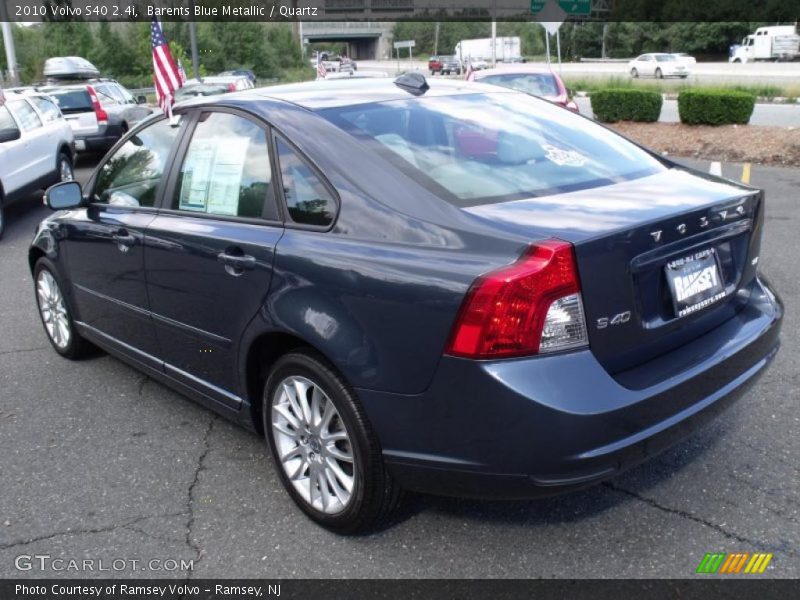 Barents Blue Metallic / Quartz 2010 Volvo S40 2.4i