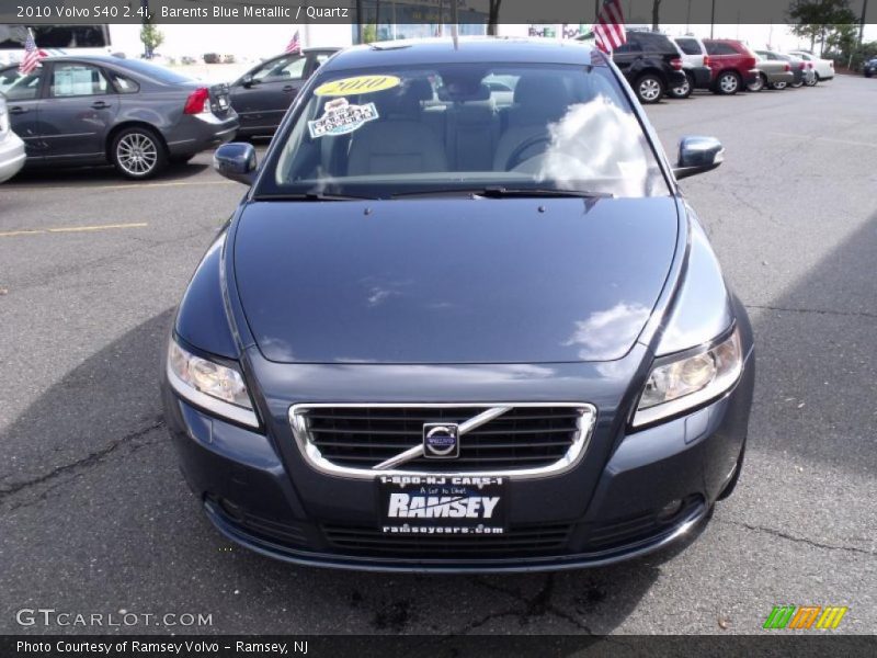 Barents Blue Metallic / Quartz 2010 Volvo S40 2.4i