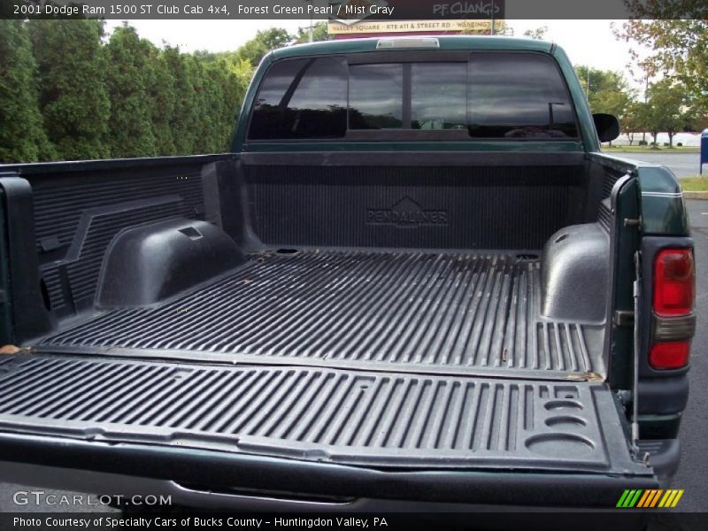Forest Green Pearl / Mist Gray 2001 Dodge Ram 1500 ST Club Cab 4x4