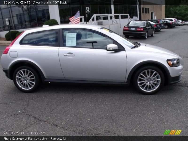 Silver Metallic / Off Black 2010 Volvo C30 T5